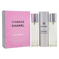 Парфюмерный набор Chanel Chance Eau Fraiche edt 3*20ml