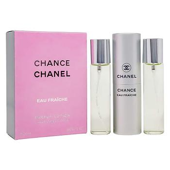 Парфюмерный набор Chanel Chance Eau Fraiche edt 3*20ml