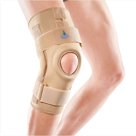 Ортез для коленного сустава с боковыми шинами OPPO 1031 - фото 1 - id-p167327245