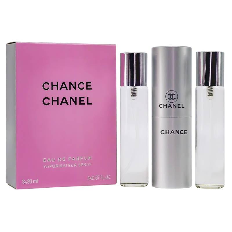 Парфюмерный набор Chanel Chance 3*20ml - фото 1 - id-p218153822