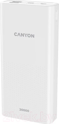 Портативное зарядное устройство Canyon PB-2001 / CNE-CPB2001W - фото 1 - id-p218151485