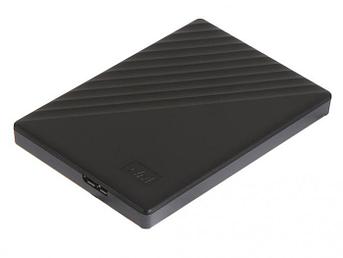 Жесткий диск Western Digital My Passport 1Tb Black WDBYVG0010BBK-WESN