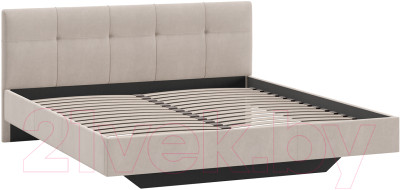 Двуспальная кровать ТриЯ Элис тип 1 с мягкой обивкой 180x200 - фото 2 - id-p218151230