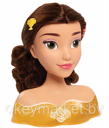 Кукла-манекен для создания причесок Disney Принцесса Дисней Белль, фото 3