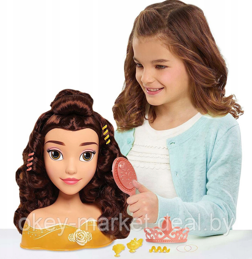 Кукла-манекен для создания причесок Disney Принцесса Дисней Белль - фото 2 - id-p218154054