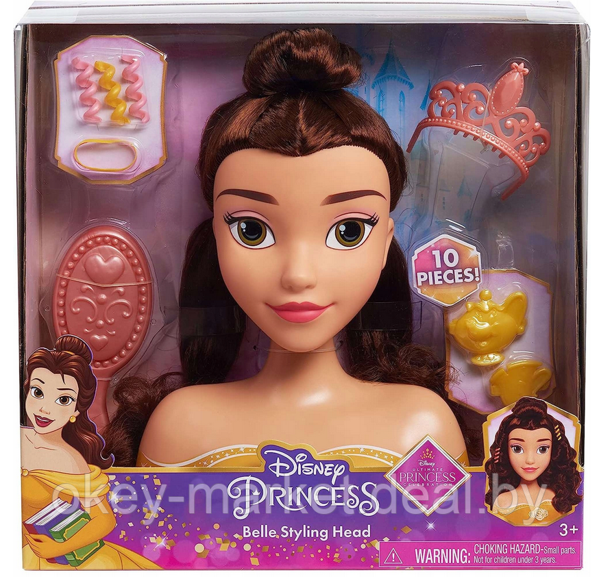 Кукла-манекен для создания причесок Disney Принцесса Дисней Белль - фото 8 - id-p218154054