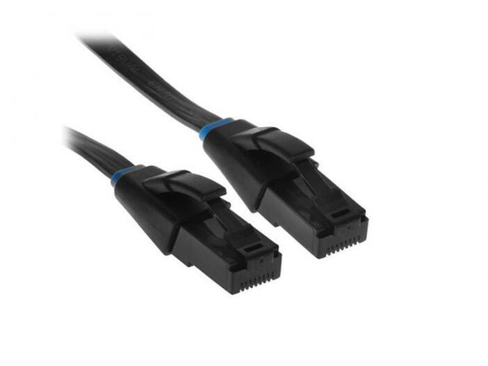 Сетевой кабель Vention UTP cat.6 RJ45 3m Black IBJBI - фото 1 - id-p218093375