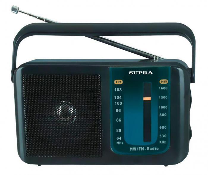 Портативный радиоприемник SUPRA BB14 мощный аналоговый FM приемник радио на батарейках - фото 1 - id-p218093479
