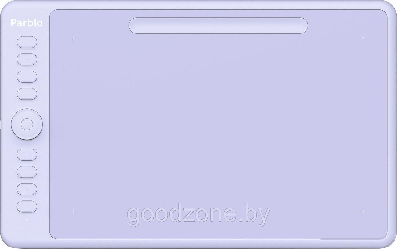 Графический планшет Parblo Intangbo M (сиреневый)