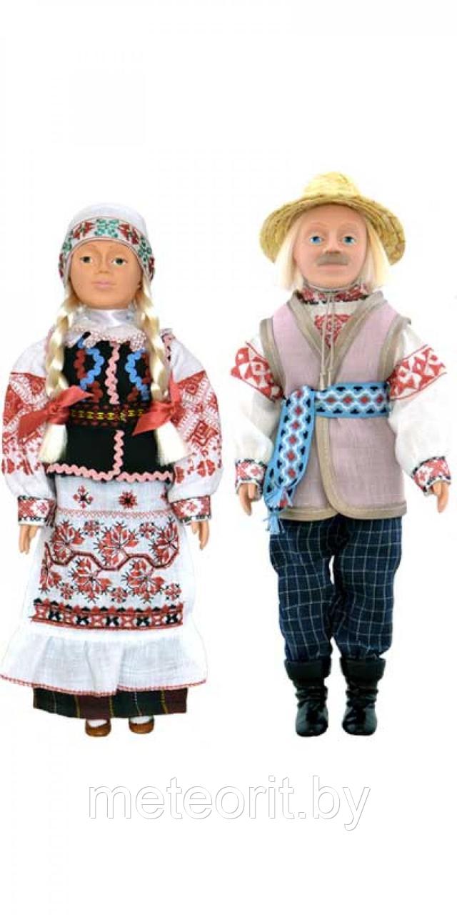 Сувенирная пара Беларусы "Калинковичский строй"