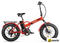Электровелосипед Volteco Cyber (красный/черный)