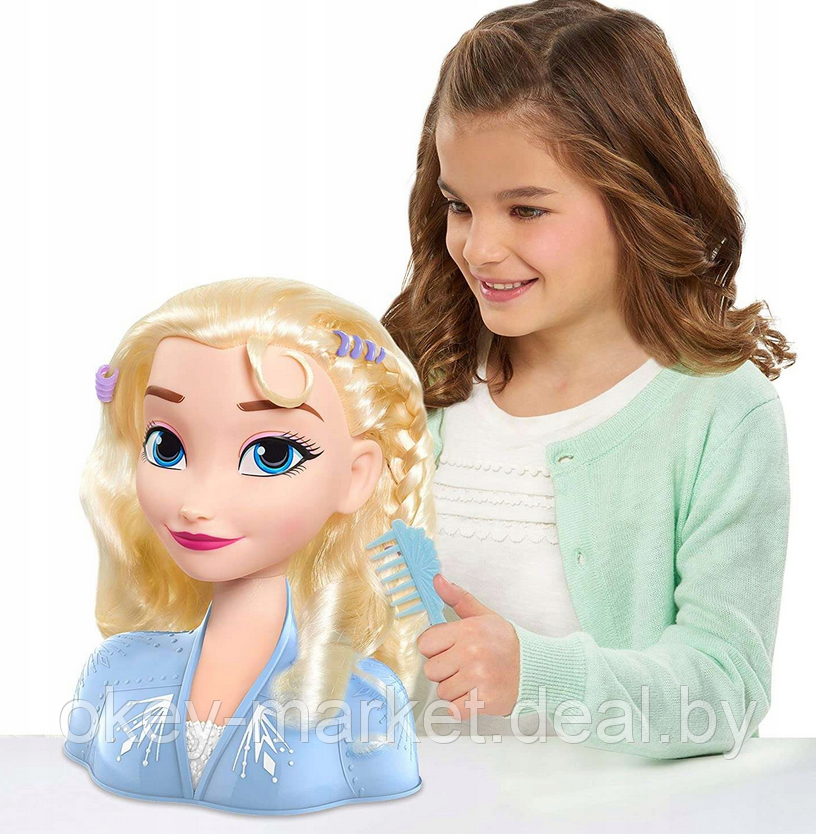 Кукла-манекен для создания причесок Disney Холодное сердце 2 Эльза - фото 2 - id-p218164322