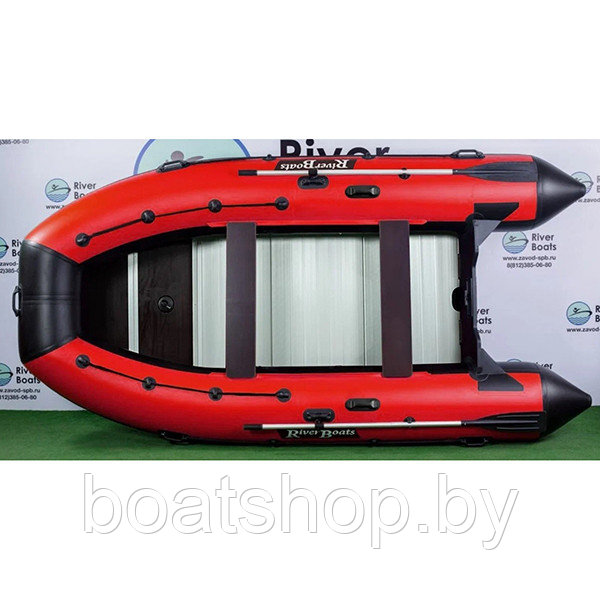 Лодка ПВХ RiverBoats RB-390 Al (Киль + алюминиевый пол) - фото 4 - id-p218031330
