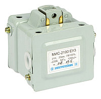 МИС-2100 ЕУ3, 220В, тянущее исполнение, ПВ 100%, IP20, с жесткими выводами, электромагнит (ЭТ)