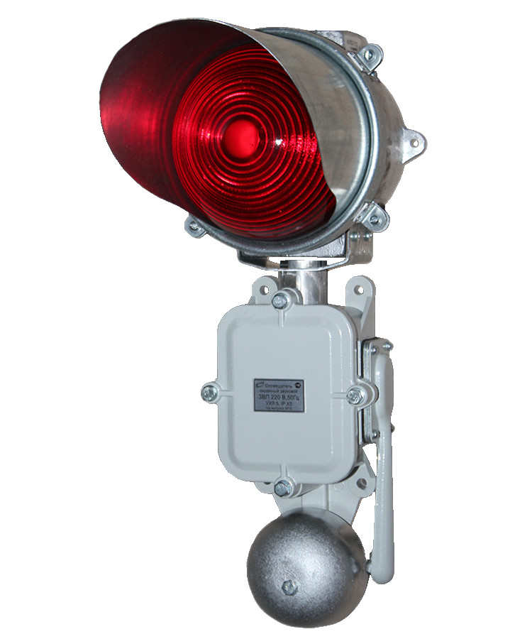 ПС-1 У2, красный, со звонком ЗВП-220В АС, IP54, пост сигнальный - фото 1 - id-p218162325