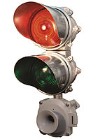 ПС-2 У2, красный/зелёный, с ревуном РВП-220В АС, IP54, пост сигнальный