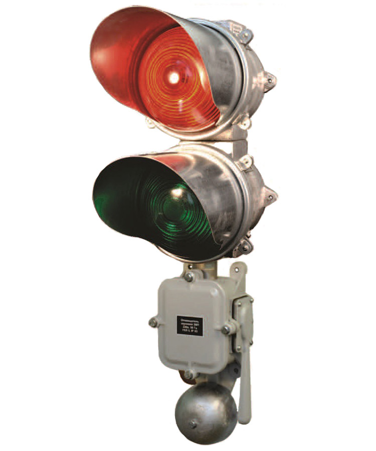 ПС-2 У2, красный/зелёный, со звонком ЗВП-220В АС, IP54, пост сигнальный - фото 1 - id-p218162327