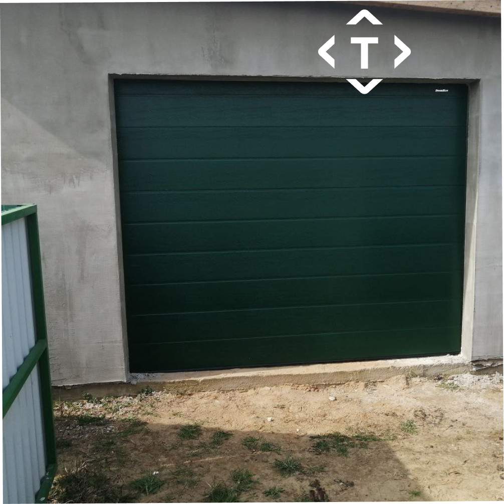 Автоматические секционные ворота для гаража - фото 3 - id-p3841192