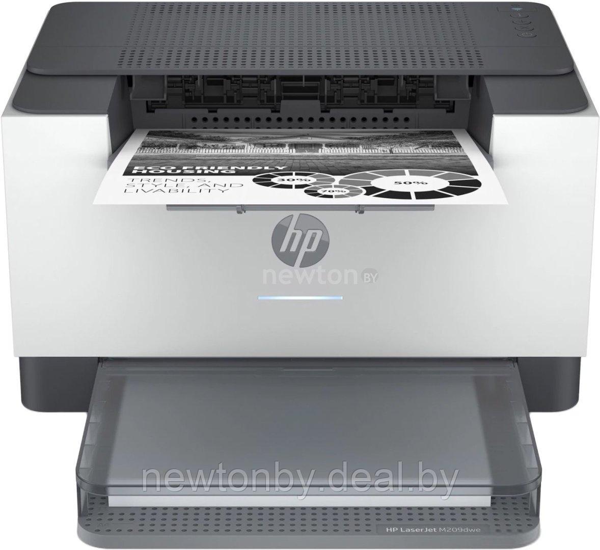 Принтер HP LaserJet M209dwe 6GW62E - фото 1 - id-p194207436