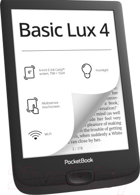 Электронная книга PocketBook 618 Basic Lux 4 / PB618-P-CIS - фото 3 - id-p217946885