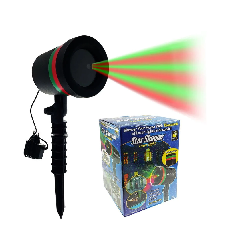 Лазерный проектор Star Shower Motion Laser Light - фото 8 - id-p218175025