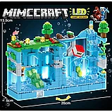 Конструктор Майнкрафт Голубая крепость 503 детали Minecraft LB606, фото 3