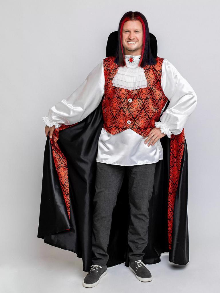Мужской карнавальный костюм Вампир 5030 к-24 - фото 1 - id-p218176246