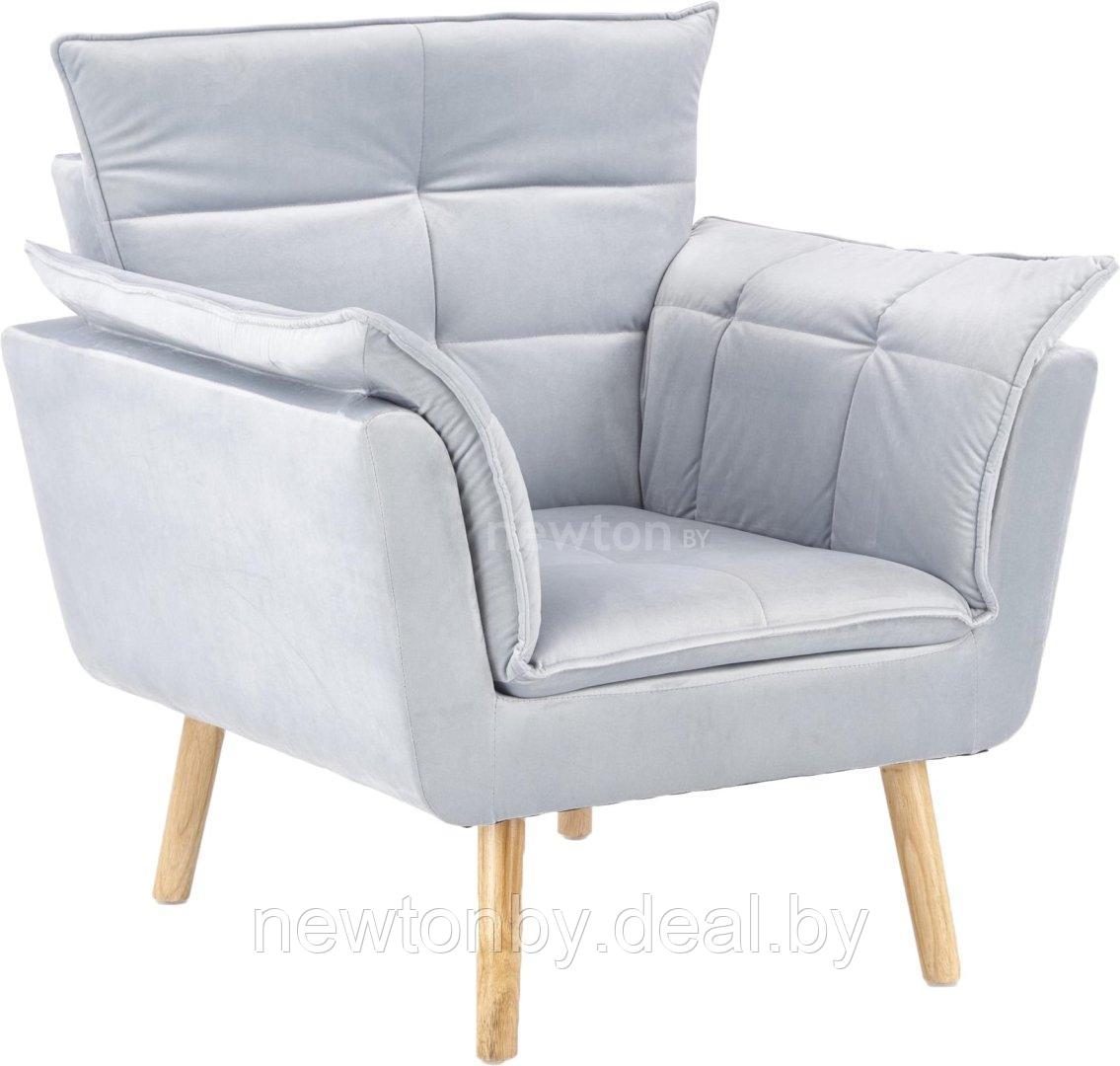 Интерьерное кресло Halmar Rezzo (светло-серый) - фото 1 - id-p209251864
