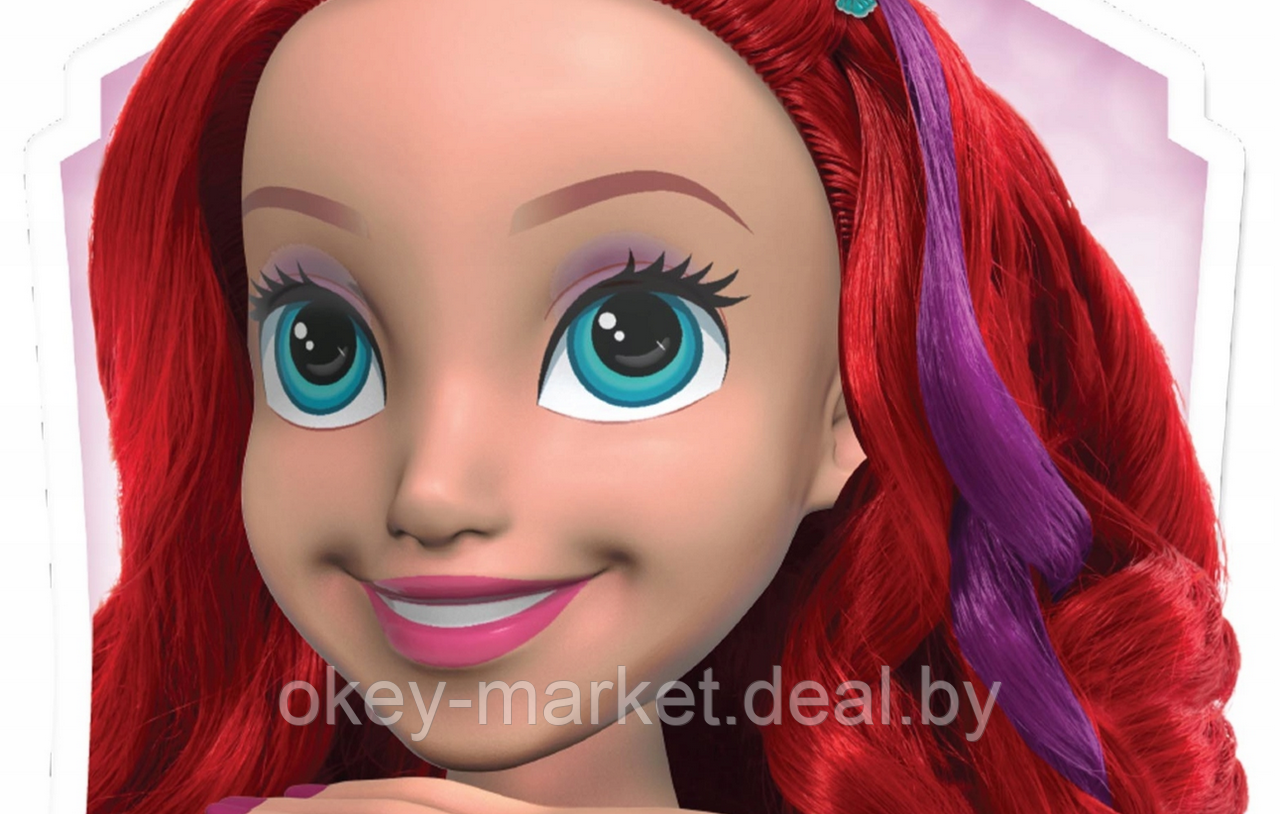 Кукла-манекен для создания причесок Just Play Disney Princess Русалочка Ариэль - фото 9 - id-p218176387