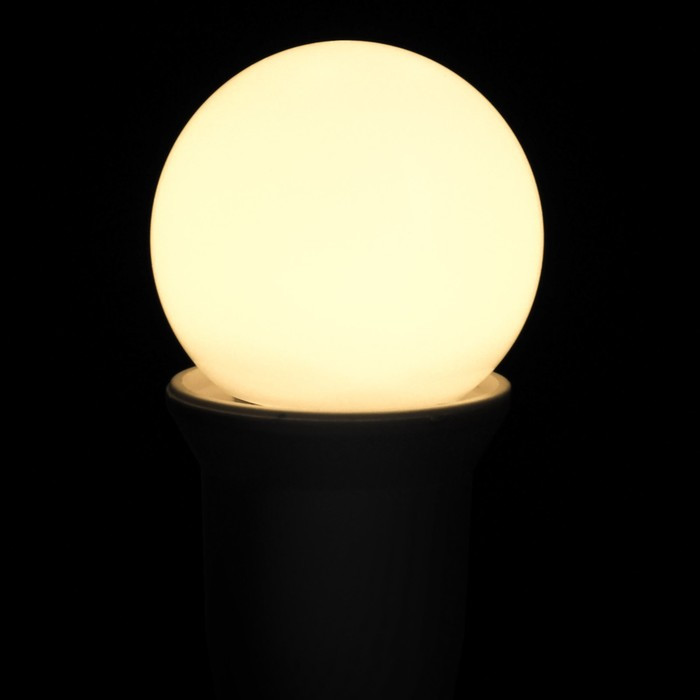 Лампа светодиодная Luazon Lighting, G45, Е27, 1.5 Вт, для белт-лайта, т-белая наб 20 шт 787 - фото 4 - id-p218177425