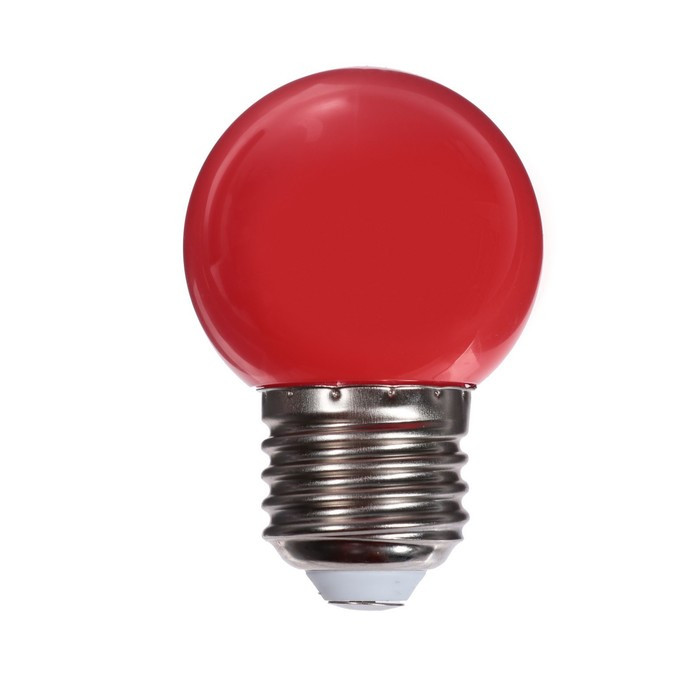 Лампа светодиодная Luazon Lighting, G45, Е27, 1.5 Вт, для белт-лайта, мульти, наб 20 шт 787 - фото 2 - id-p218177426