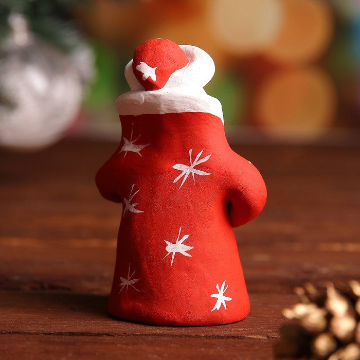 Сувенир «Дед Мороз», 4,5×4,5×10 см, каргопольская игрушка - фото 6 - id-p218179371