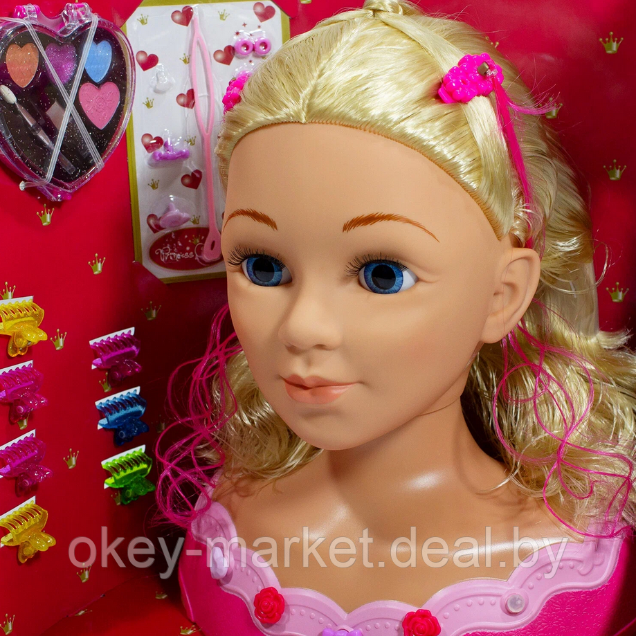 Кукла-манекен для создания причесок Klein Princess Coralie - фото 9 - id-p218179603