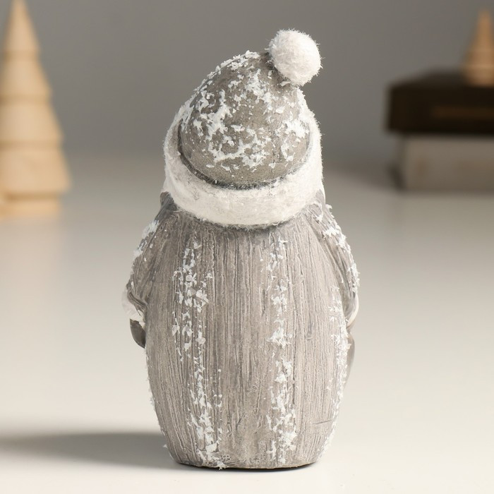 Сувенир керамика свет "Дед Мороз с сердечком" 8,3х7,5х16,5 см - фото 4 - id-p218178513