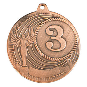 Медаль "Рекорд" , 4.5 см , без ленты арт.452-1 Бронза