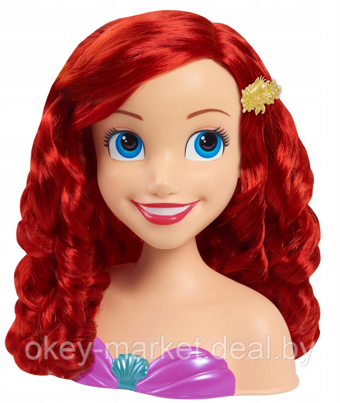 Кукла-манекен для создания причесок Just Play Disney Princess Русалочка Ариэль - фото 4 - id-p218179613