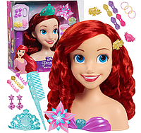 Кукла-манекен для создания причесок Just Play Disney Princess Русалочка Ариэль