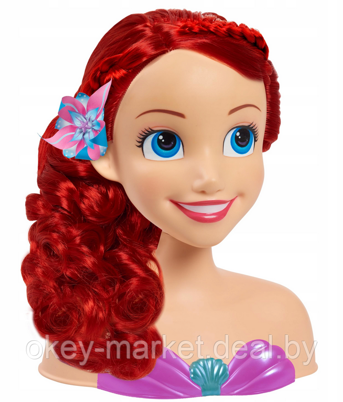 Кукла-манекен для создания причесок Just Play Disney Princess Русалочка Ариэль - фото 6 - id-p218179613