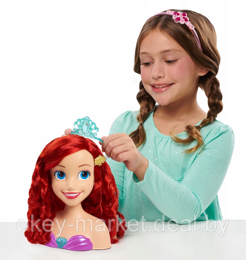 Кукла-манекен для создания причесок Just Play Disney Princess Русалочка Ариэль - фото 5 - id-p218179613