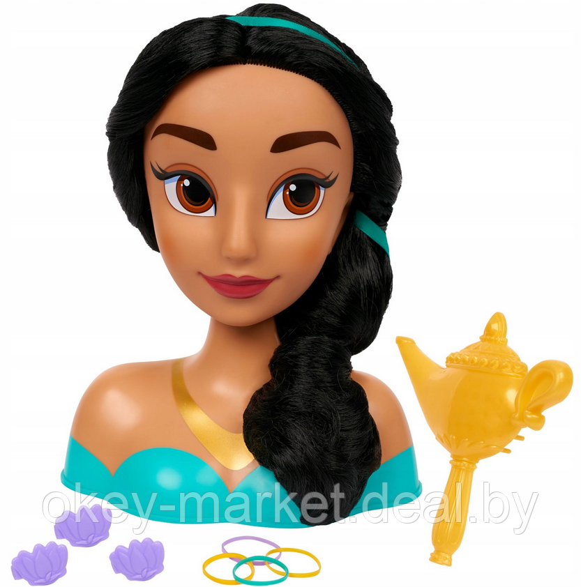 Кукла-манекен для создания причесок Just Play Disney Princess Жасмин - фото 5 - id-p218179632