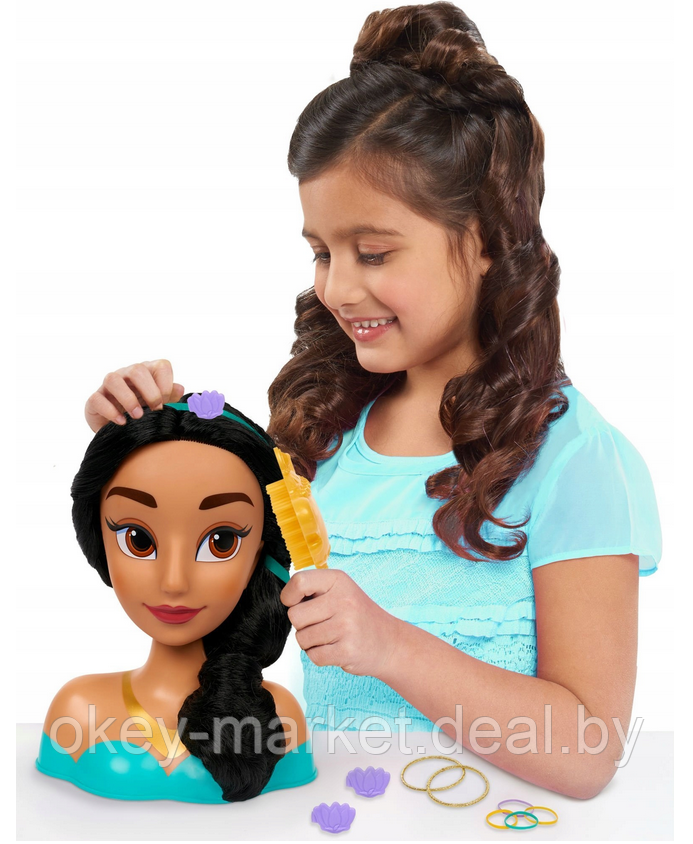 Кукла-манекен для создания причесок Just Play Disney Princess Жасмин - фото 6 - id-p218179632