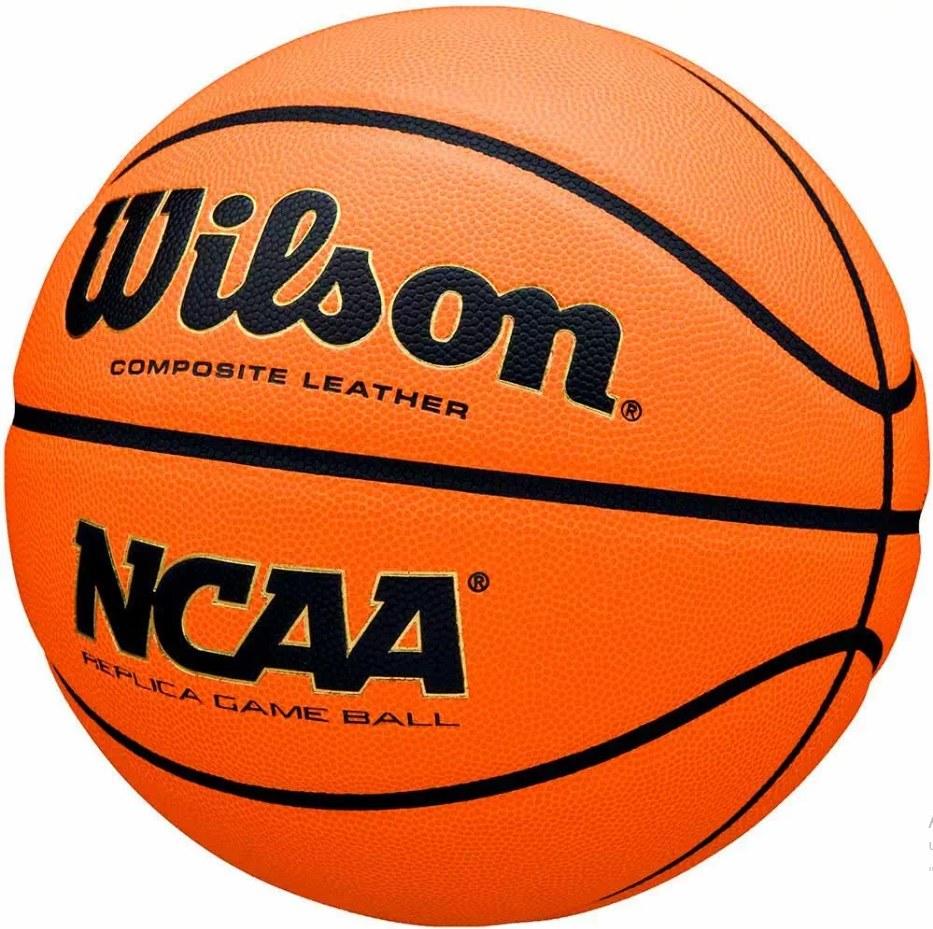 Мяч баскетбольный №7 Wilson NCAA Replica Game Ball - фото 2 - id-p218179635