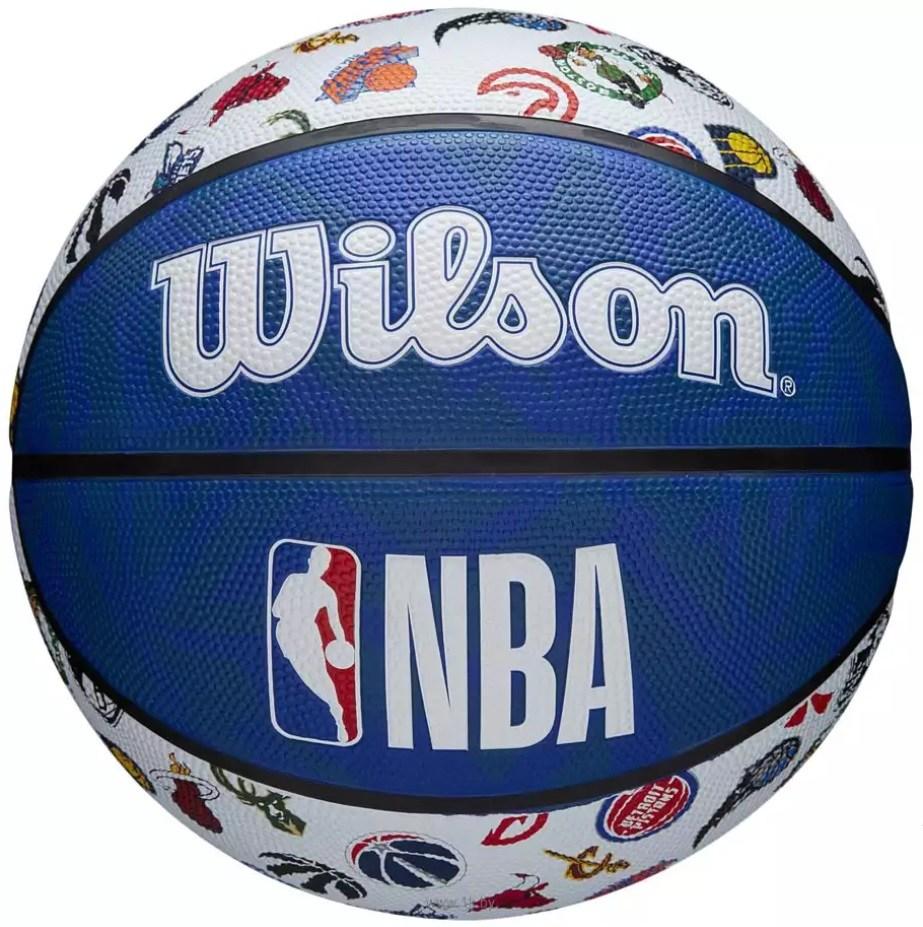 Мяч баскетбольный №7 Wilson NBA All Team Rubber - фото 1 - id-p218179637