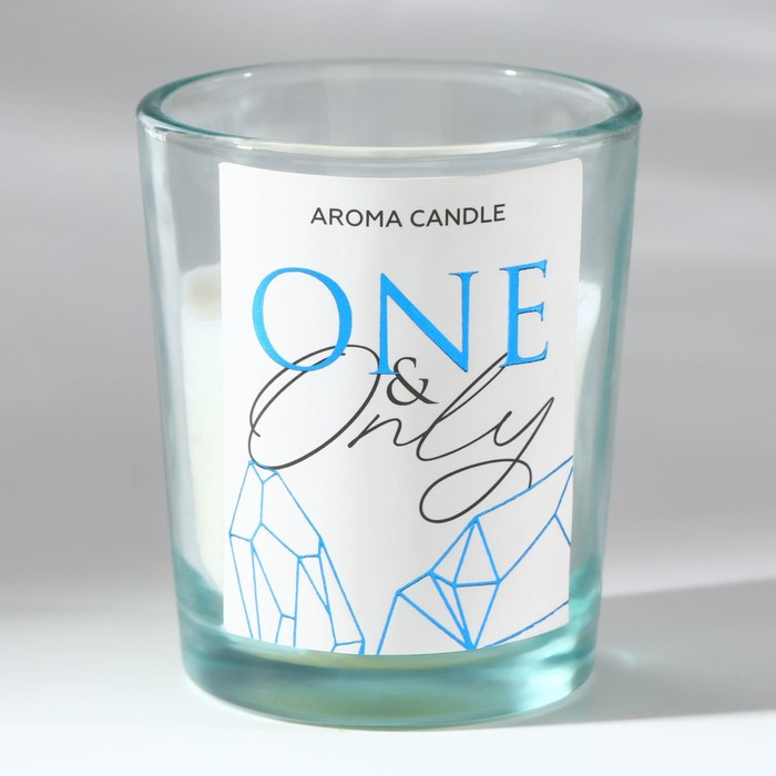 Свеча интерьерная в стакане «Only», аромат жасмин - фото 2 - id-p218178802
