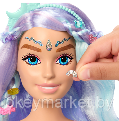 Кукла Barbie Mattel Fairy Styling - Барби для причесок Mattel HMD82, фото 3