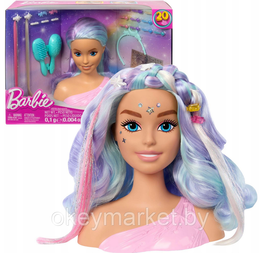 Кукла Barbie Mattel Fairy Styling - Барби для причесок Mattel HMD82, фото 2