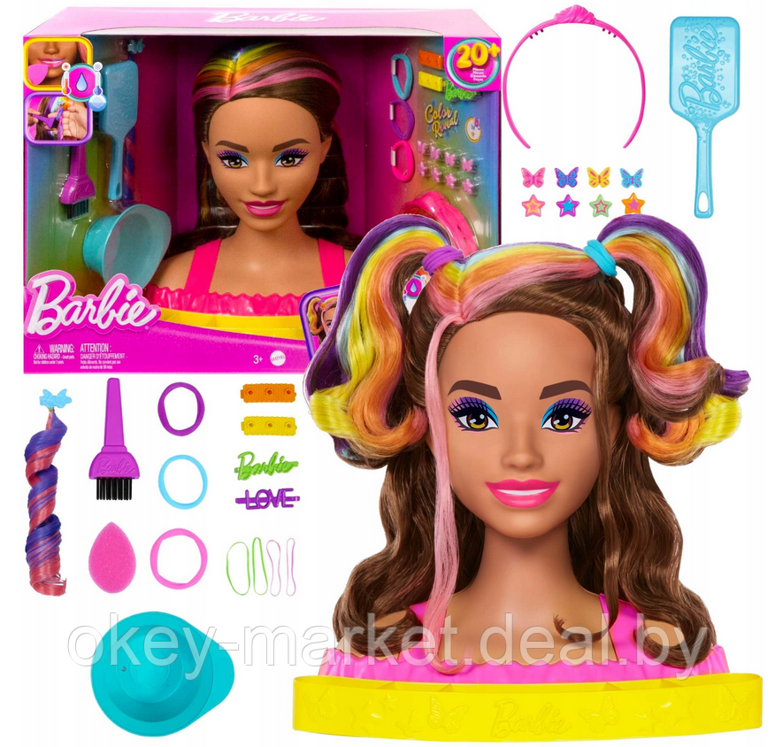 Кукла Barbie Mattel Fairy Styling - Барби для причесок HMD80 - фото 1 - id-p218182480