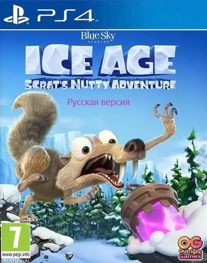 Ледниковый период: сумасшедшее приключение Скрэта! для PlayStation 4 (Ice Age Scrat s Nutty Adventure PS4) - фото 1 - id-p218183021