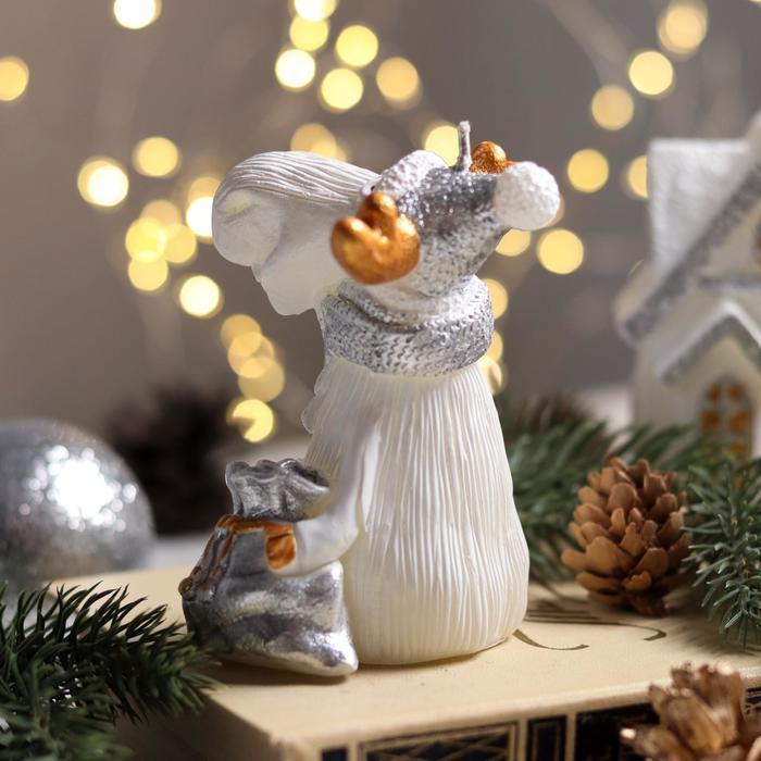 Свеча декоративная "Снежный лось", 9.9х7,2х7,6 см - фото 2 - id-p218179003
