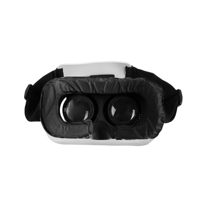 3D Очки виртуальной реальности LuazON VR 2, смартфоны до 6.5" (75х160мм), черно-белые - фото 4 - id-p218180298